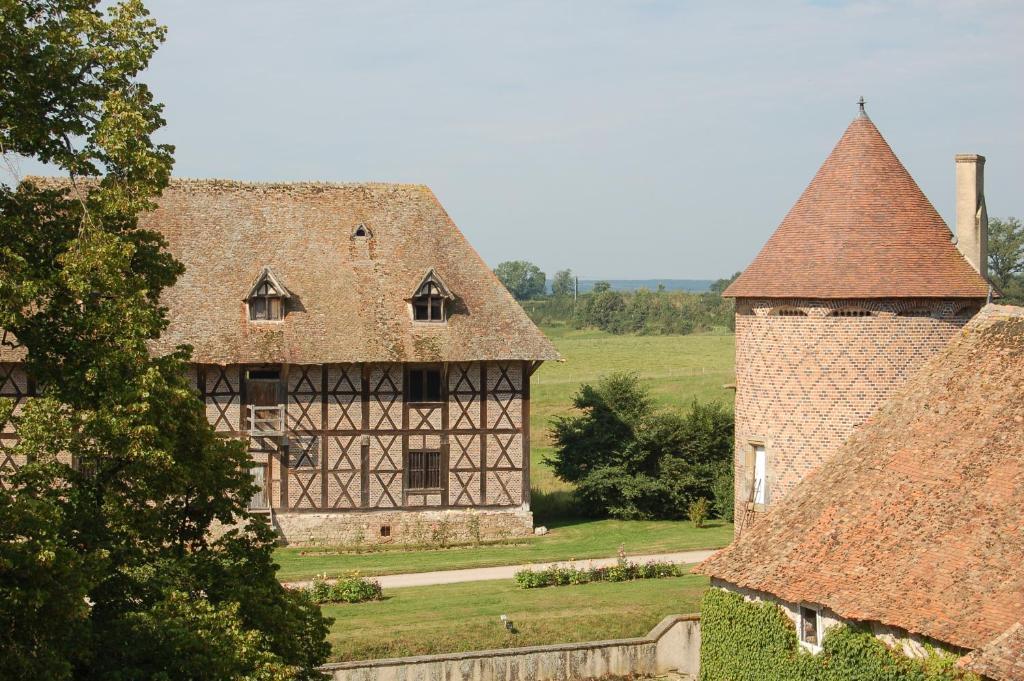 Chateau Du Riau Bed and Breakfast Villeneuve-sur-Allier Exteriör bild